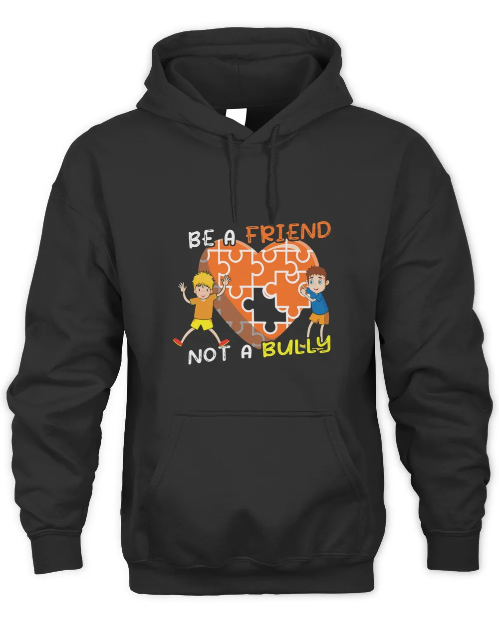 Be Friend Not Bully Puzzle Kindness Unity Day Orange