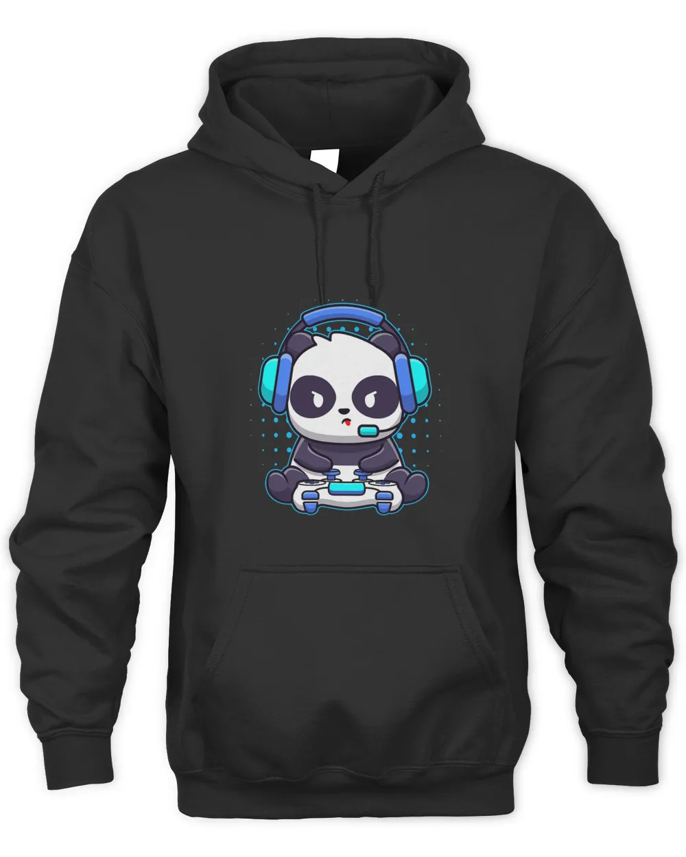 Gaming Panda Videogames Funny Gamer Player Animal Lover