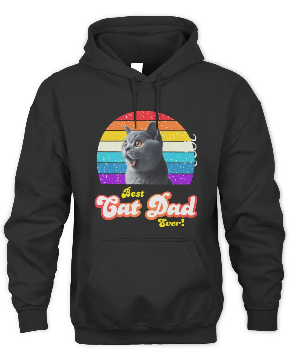 Best Cat Parent Ever Unisex Premium Hoodie black s