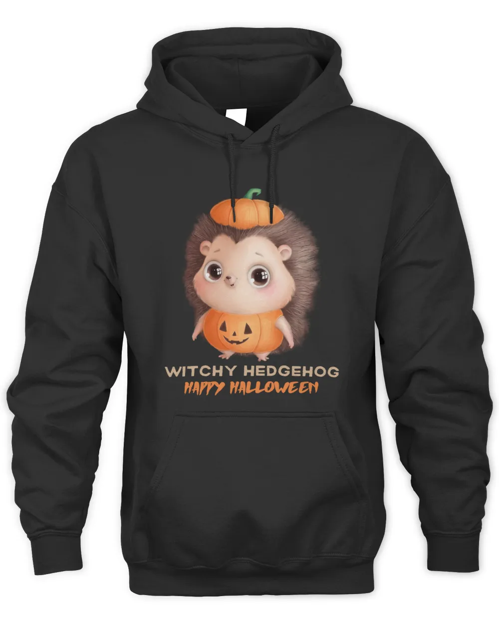 groovy witchy hedgehog, Halloween witchy hedgehog