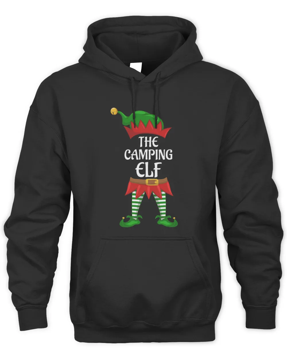Camping Elf Family Matching Group Christmas Party