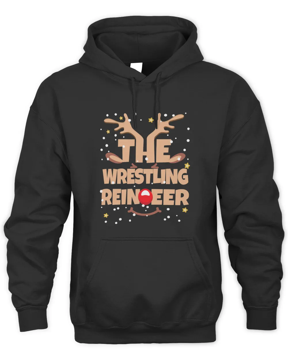 The Wrestling Reindeer Funny Christmas Pajama Family