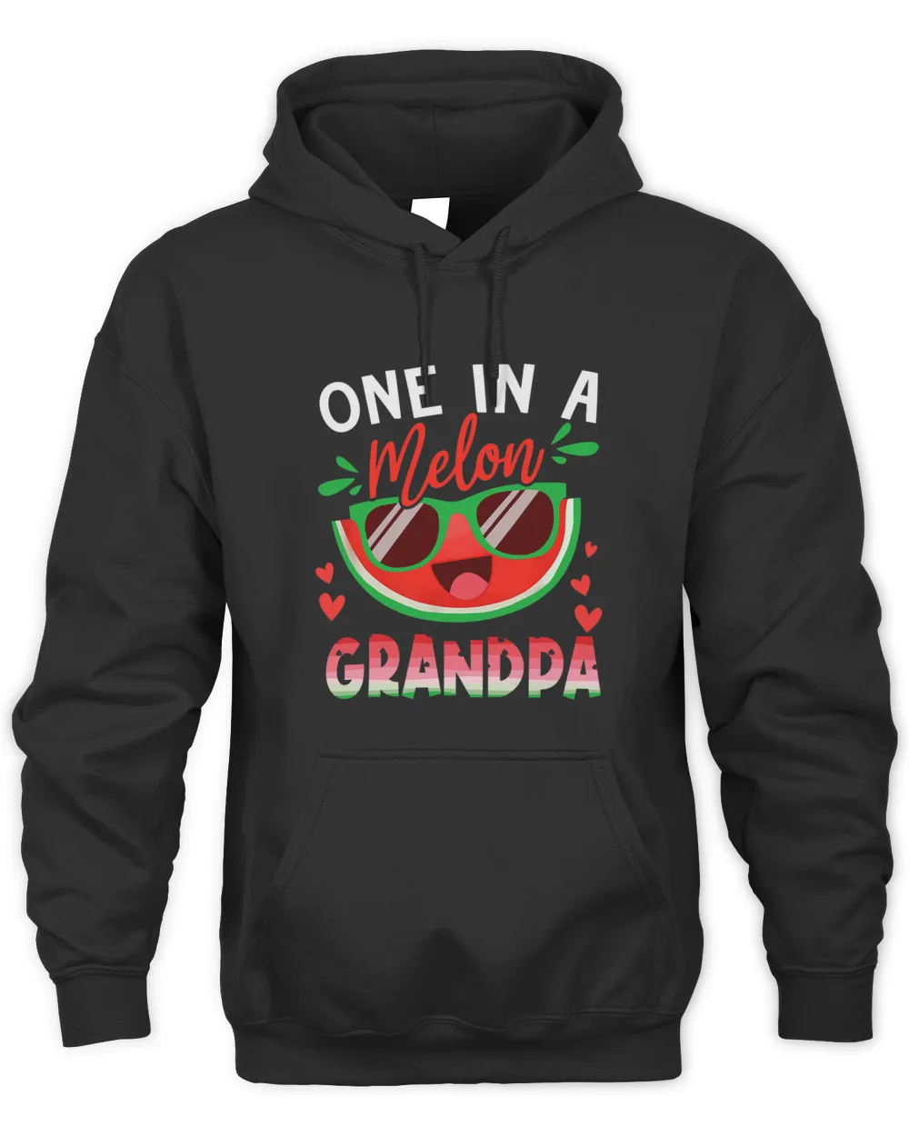 One In A Melon Grandpa Watermelon Family Matching