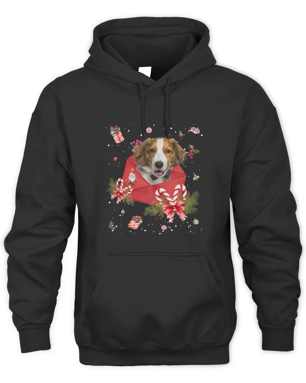 Kooikerhondje Dog In Christmas Card Ornament Pajama Xmas418