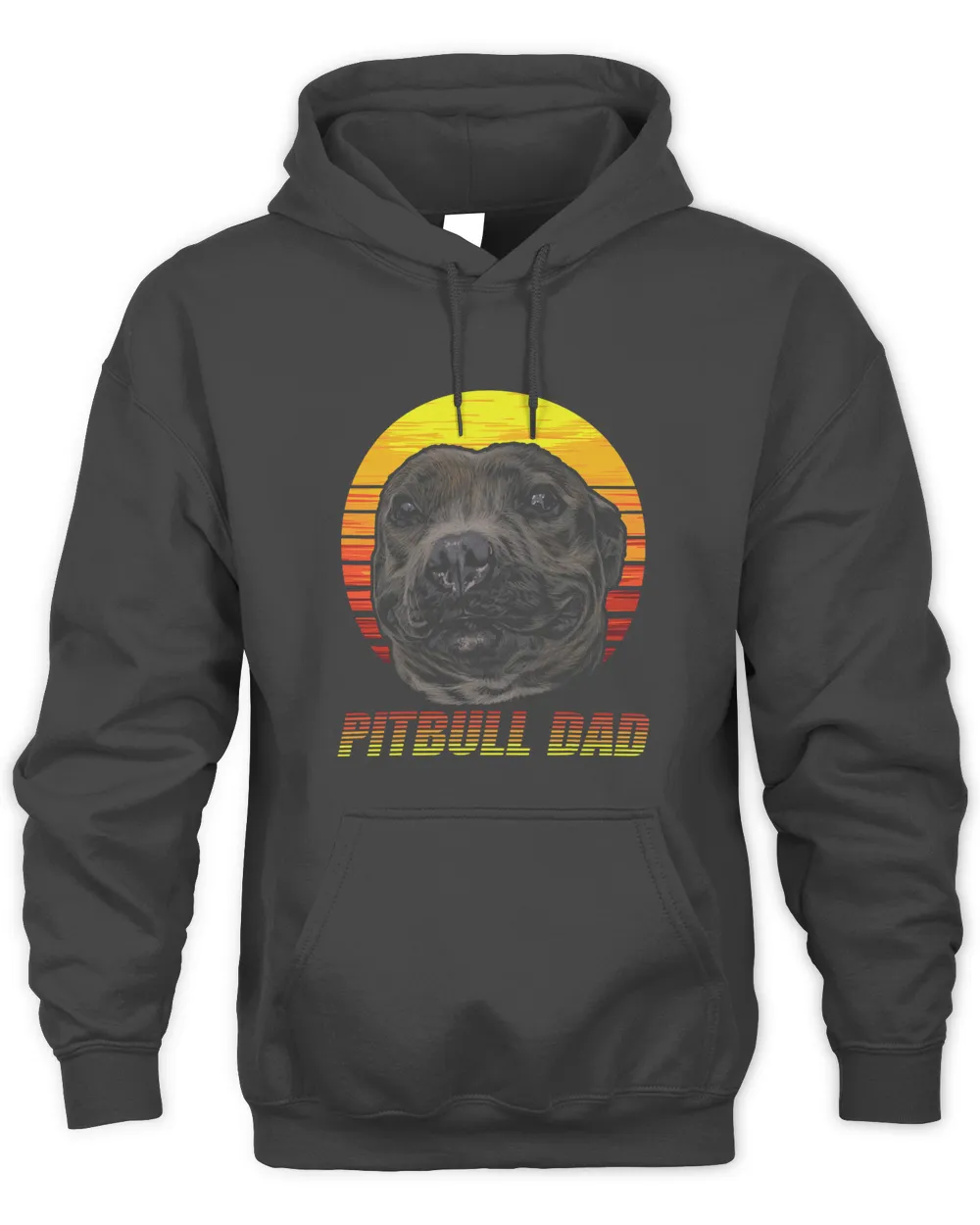 Proud Pitbull Dog Dad Papa American Bull Terrier Dog Lover