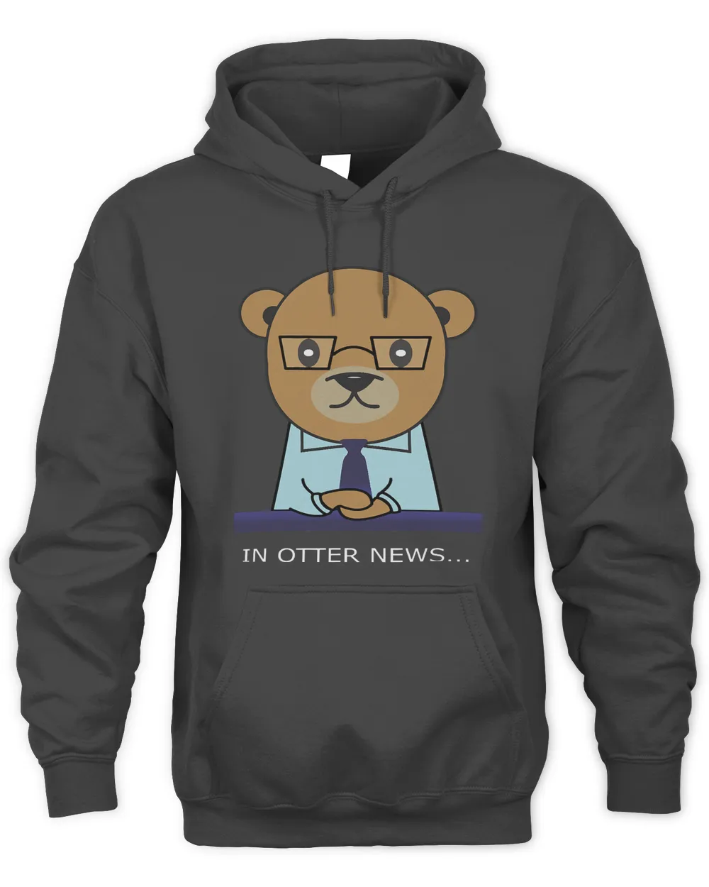 In Otter News Awesome Otter Lovers Funny News Reporter Otter