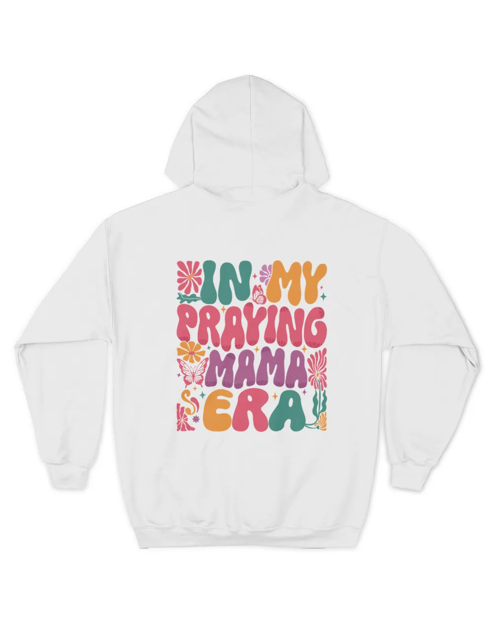 In my praying mama era shirt Unisex Premium Hoodie white s
