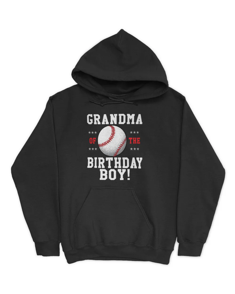Grandma Of The Birthday Boy Baseball Matching Family Party