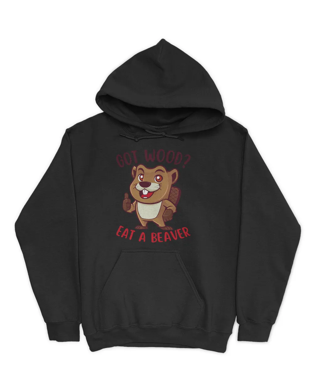 Funny Got Wood 2Eat a Beaver Comic Adult Humor Beaver