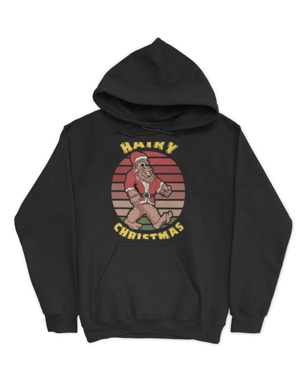 Hairy Christmas - bigfoot santa Essential T-Shirt