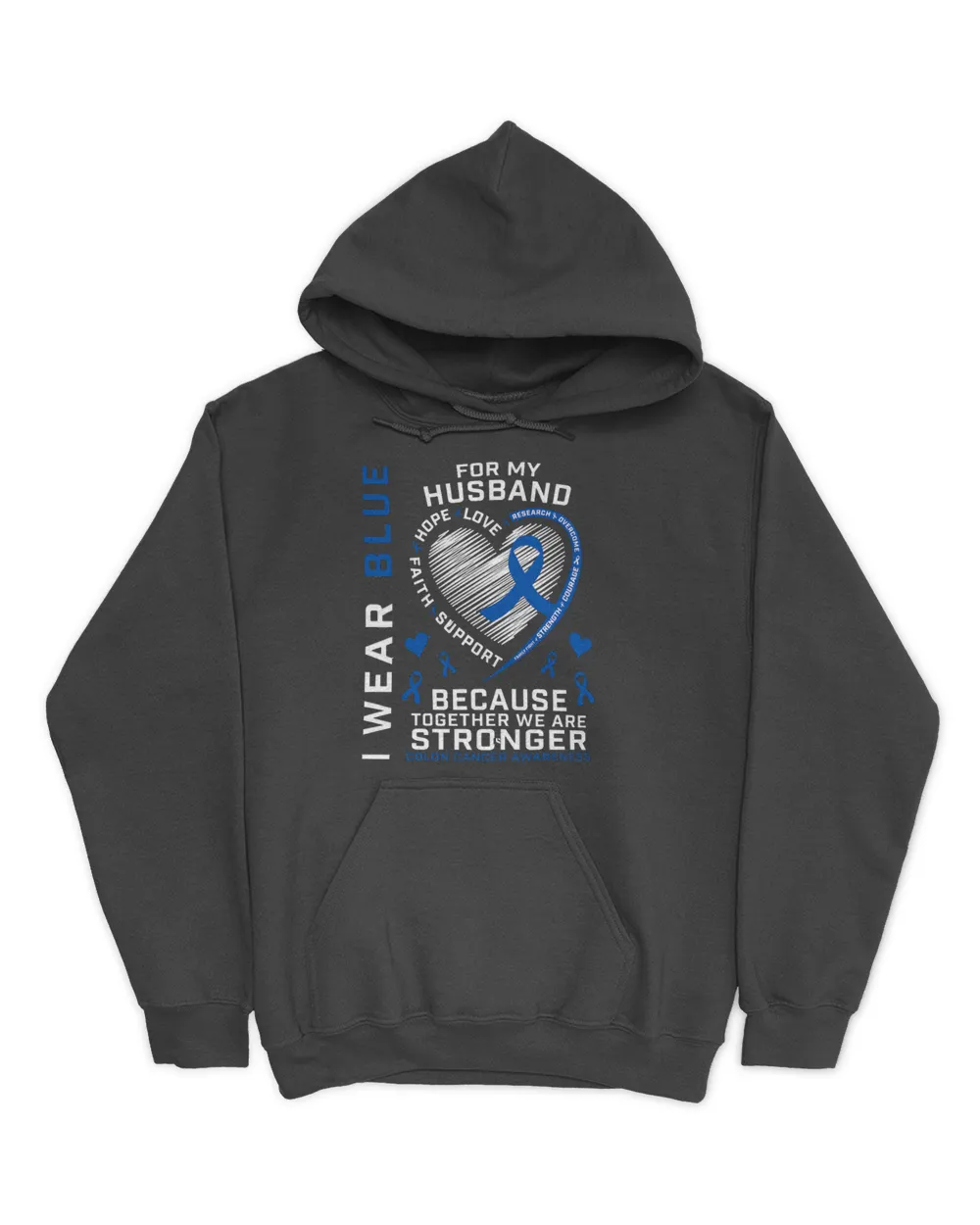 Husband Colon Cancer Awareness Products Gifts Wife Women Men