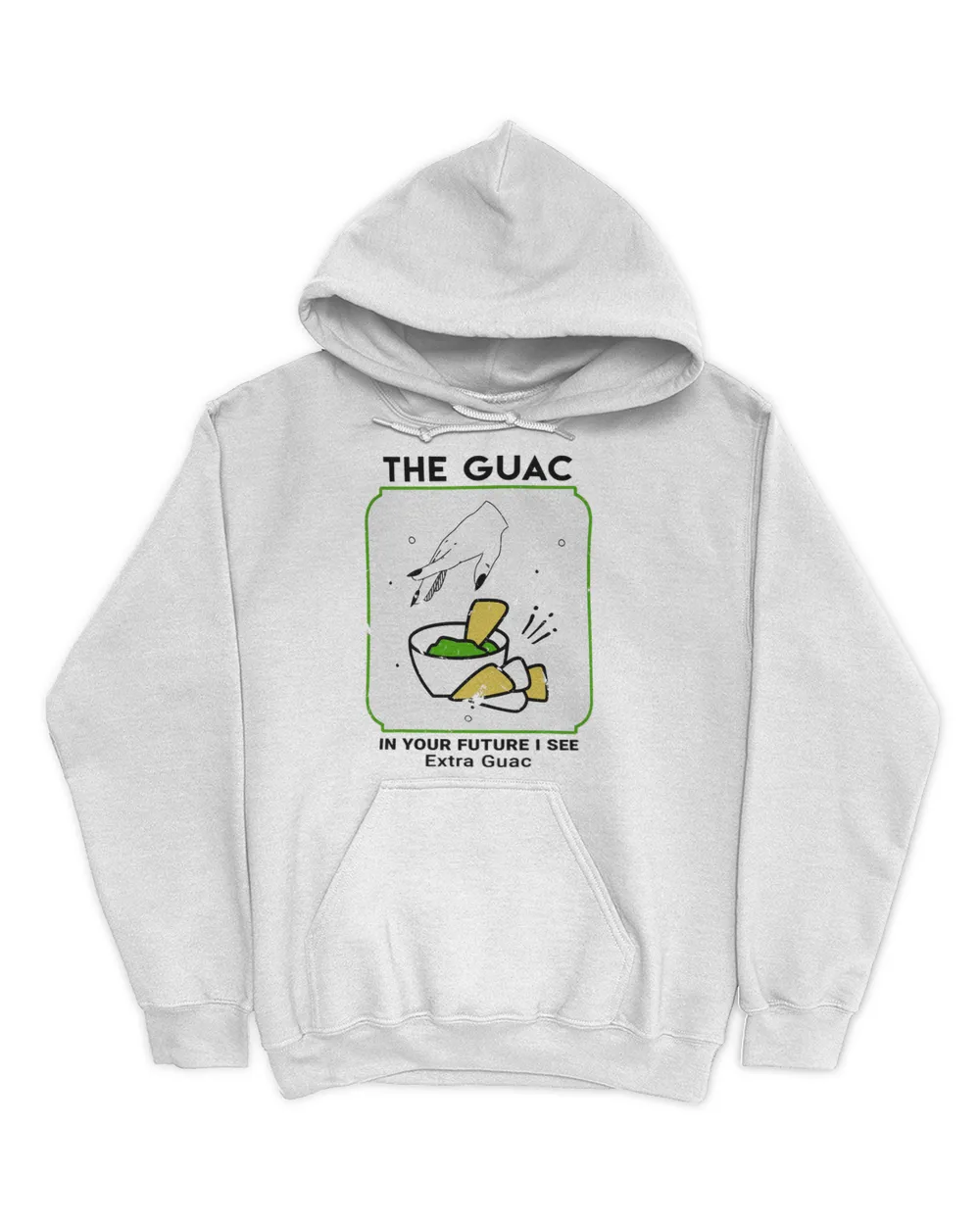 The Guac Guacamole Funny Tarot Reading Card Crescent Moon 21