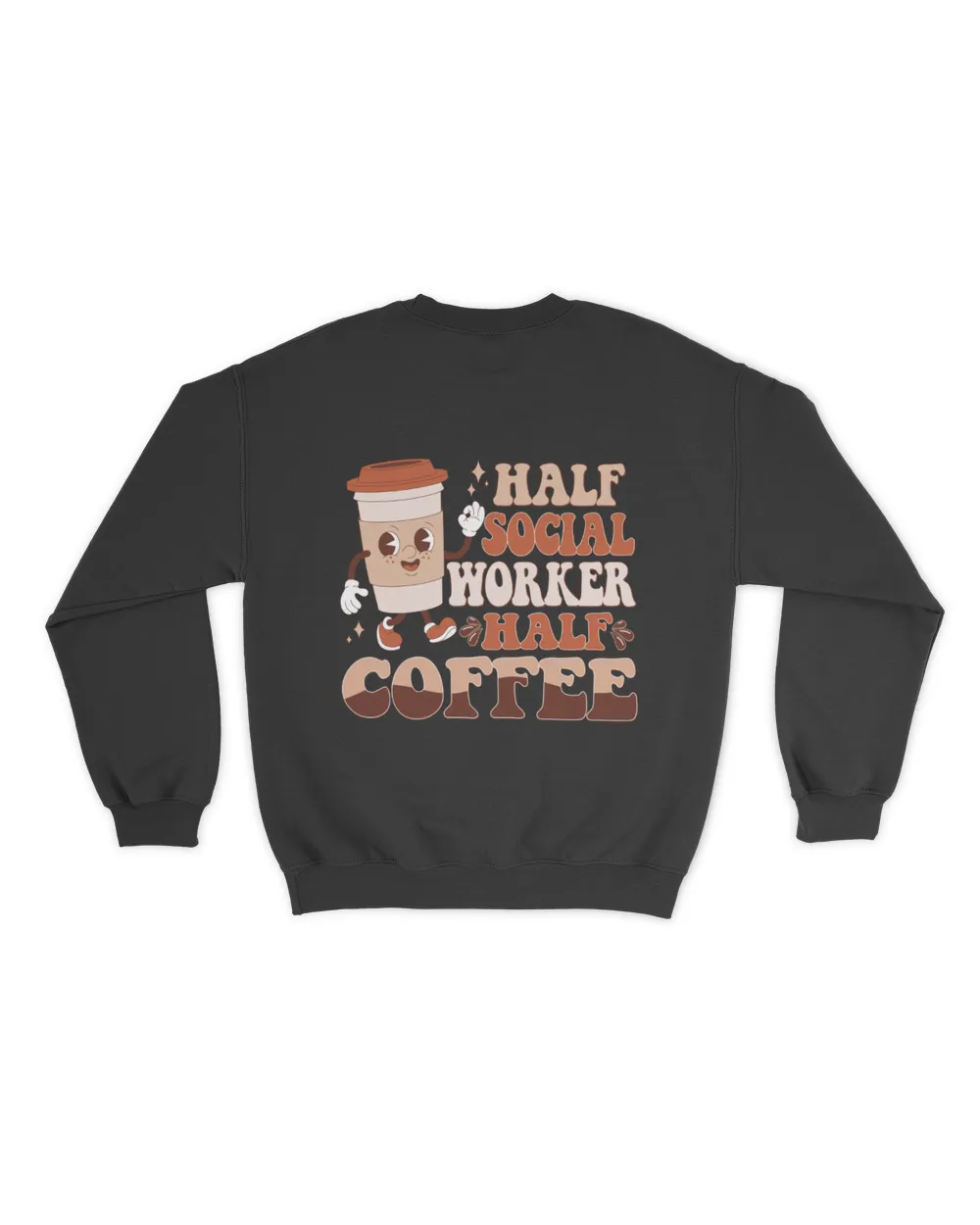 Social worker shirt Unisex Premium Crewneck Sweatshirt black s