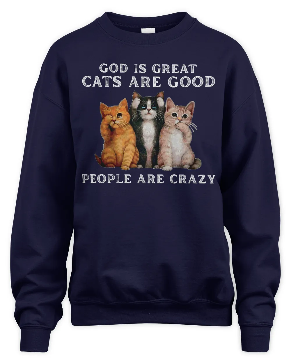 God is great cats are good funny gifts for cat lovers