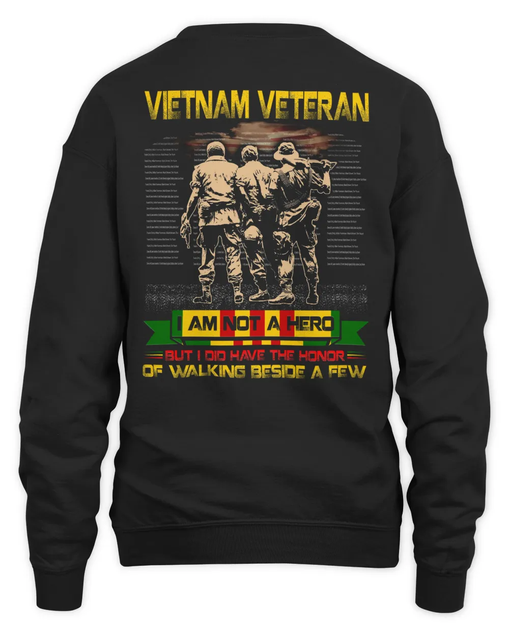 VIETNAM VETERAN I AM NOT A HERO BUT I DID HAVE THE HONOR OF WALKING BESIDE A FEW