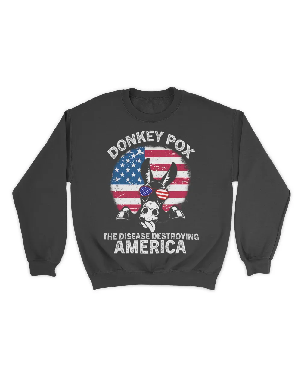 Funny Anti Biden Donkey Pox The Disease Destroying America 22