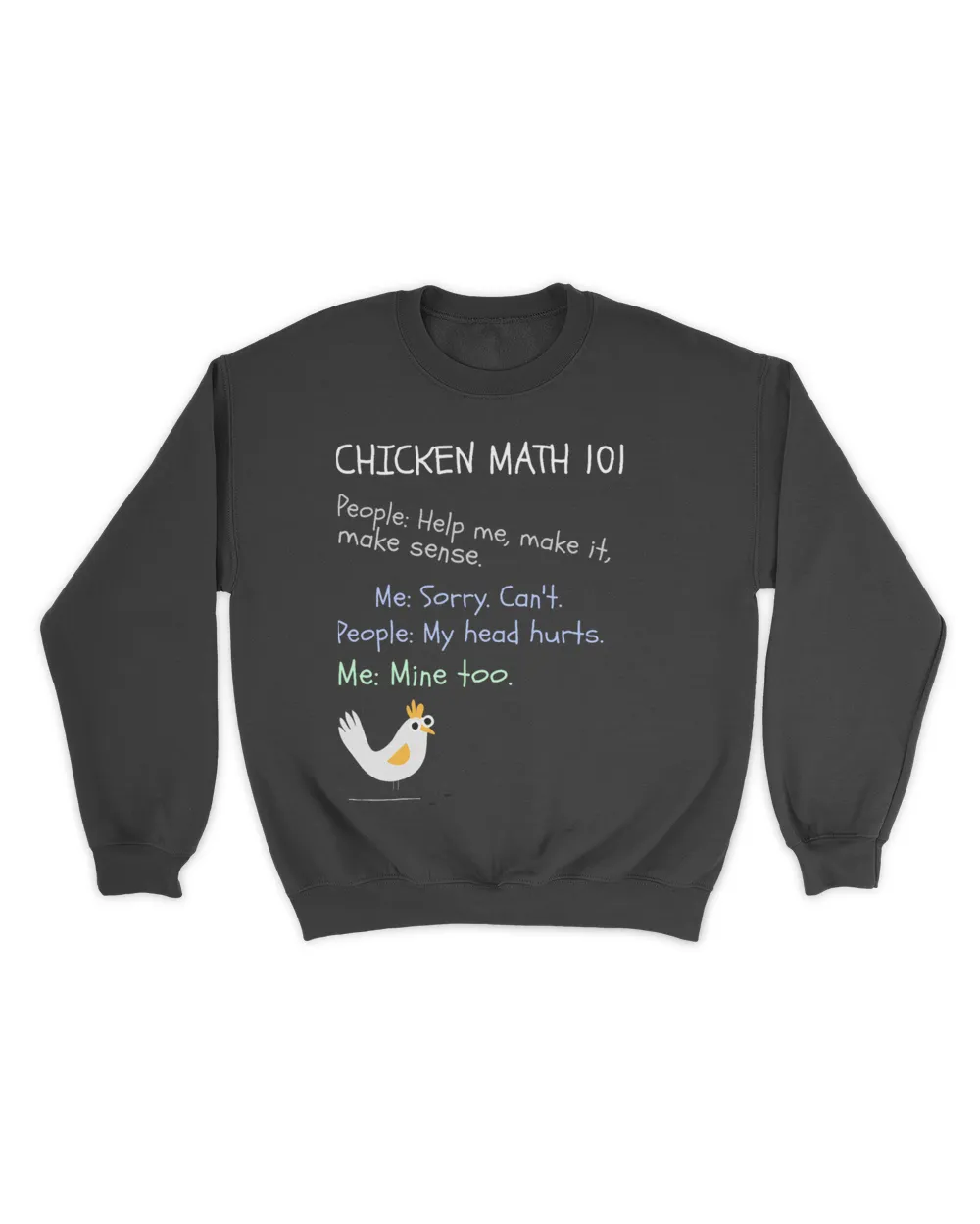 Funny Chicken Math 101 Make it Make Sense