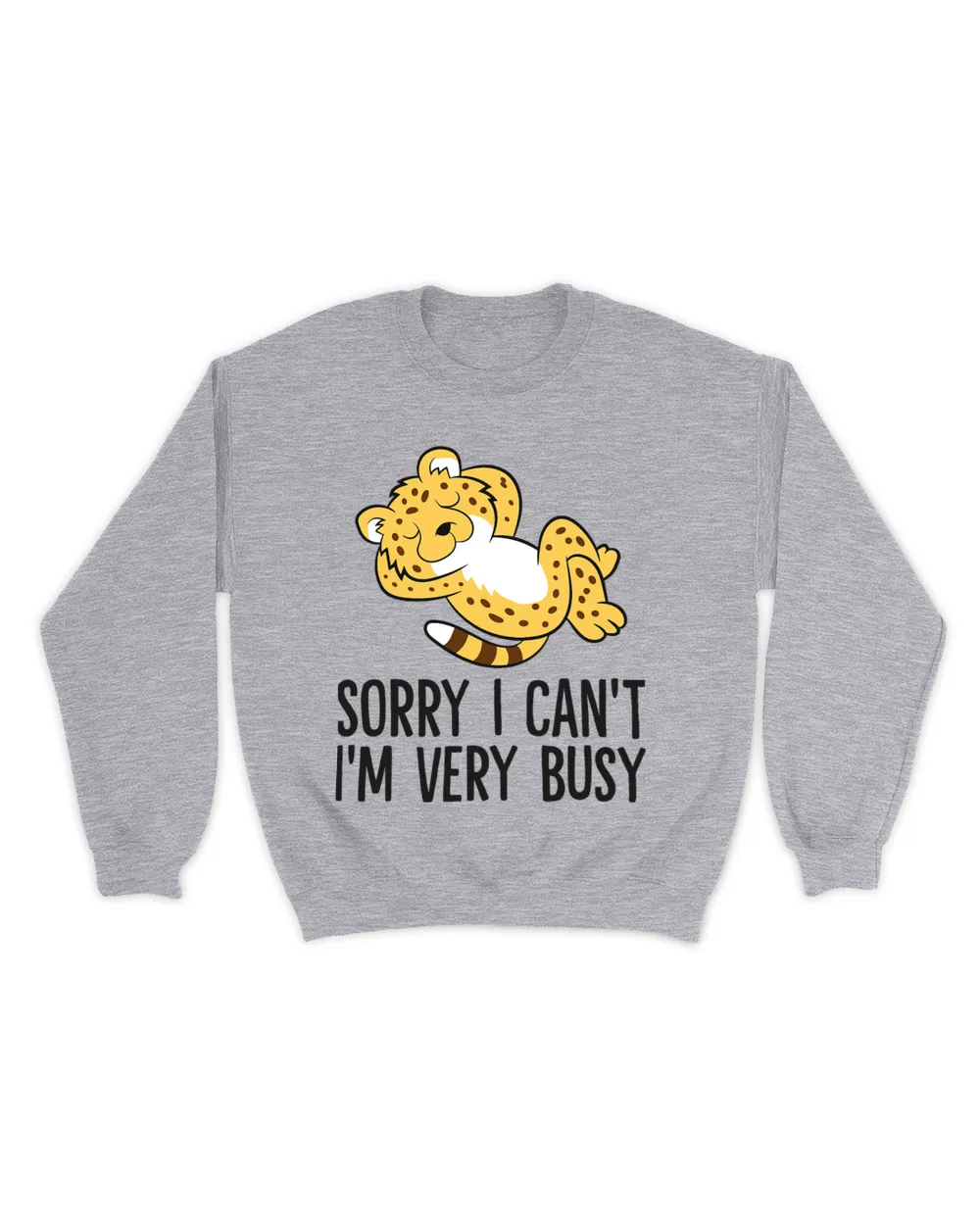 Cheetah Sorry I Cant Im Very Busy Funny Cheetah Pajama