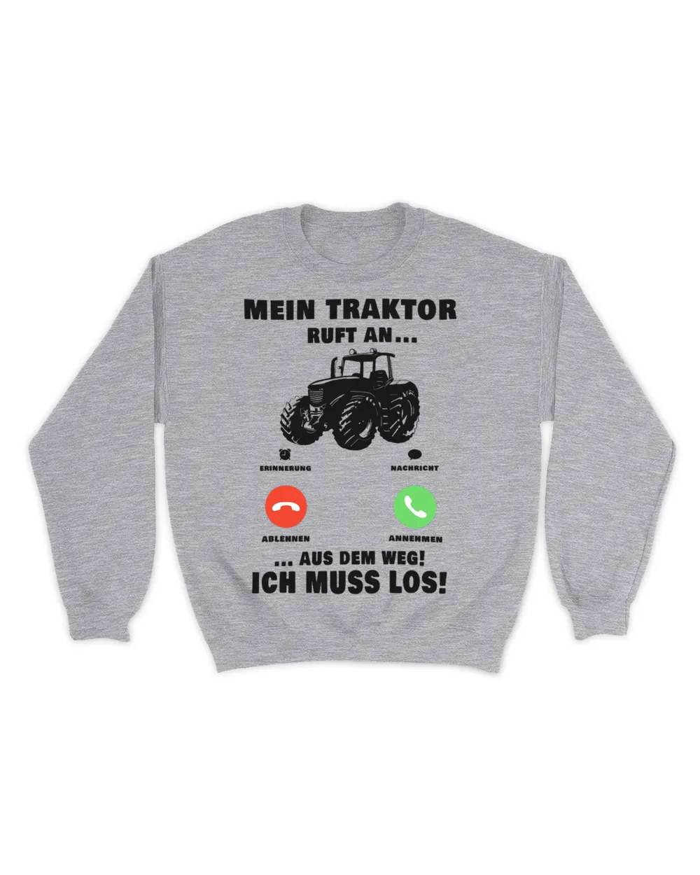 My tractor calls to tractor driver farmer