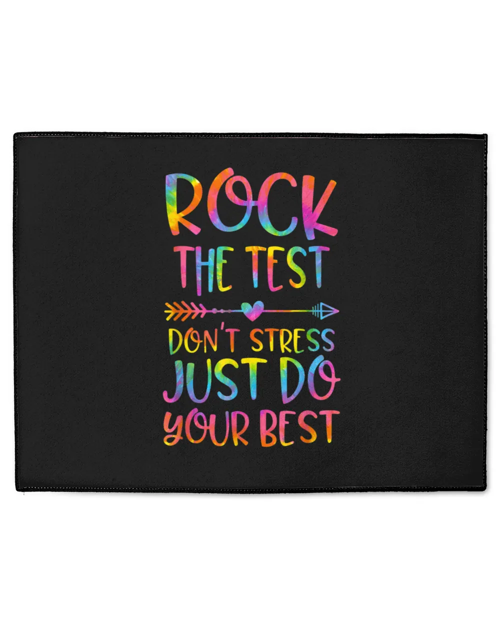 Rock the Test Don't Stress Testing Day Teacher Student Gift_1