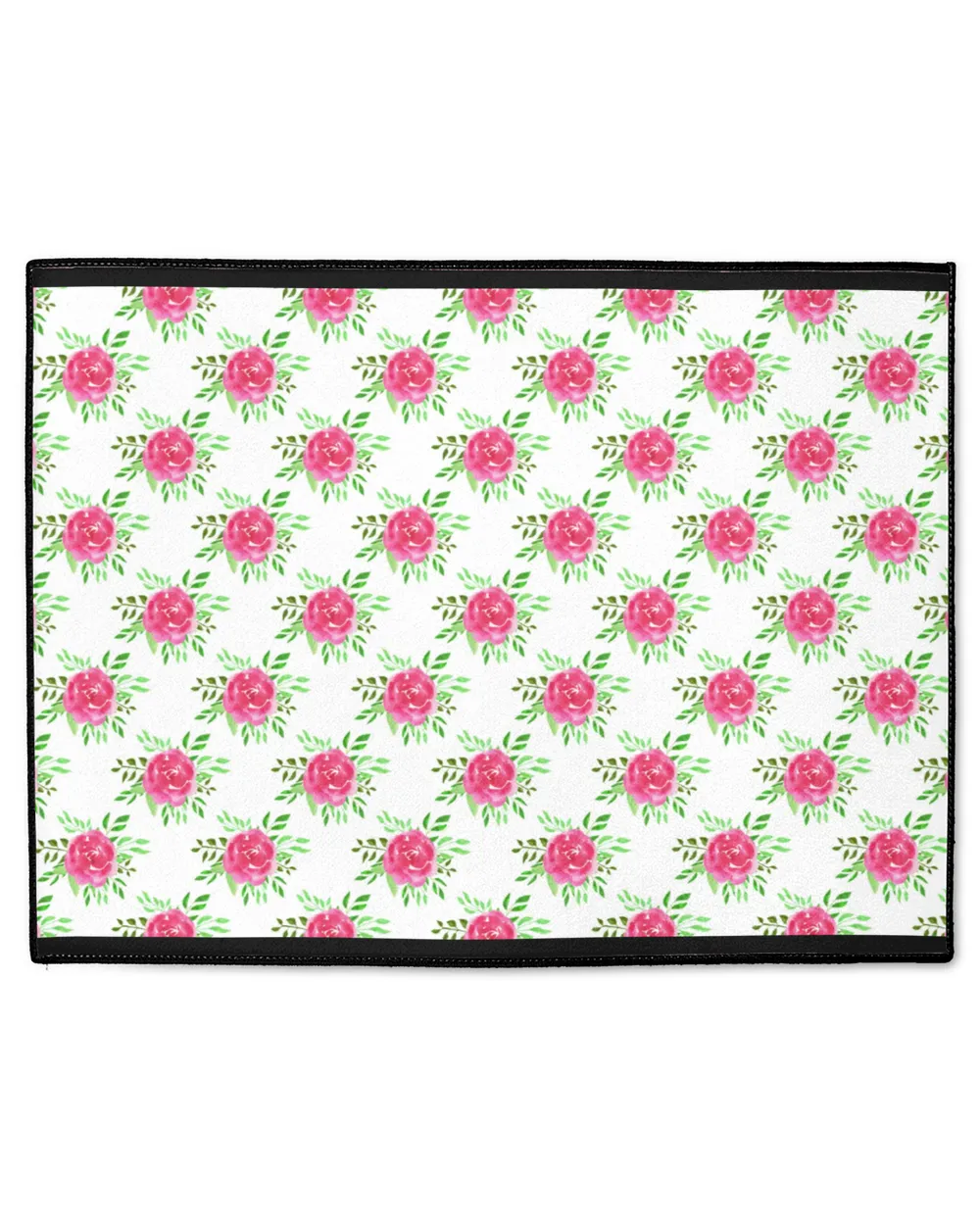 Floral Fabric Mat