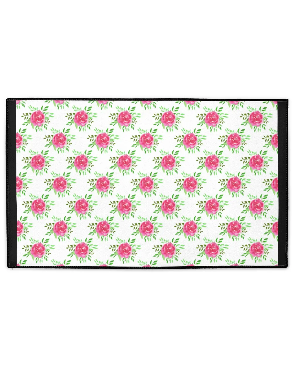 Floral Fabric Mat