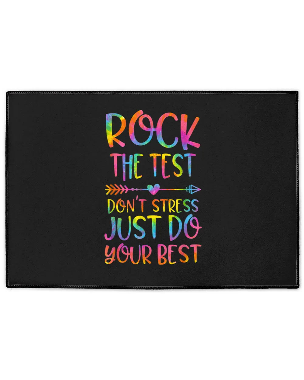 Rock the Test Don't Stress Testing Day Teacher Student Gift_1