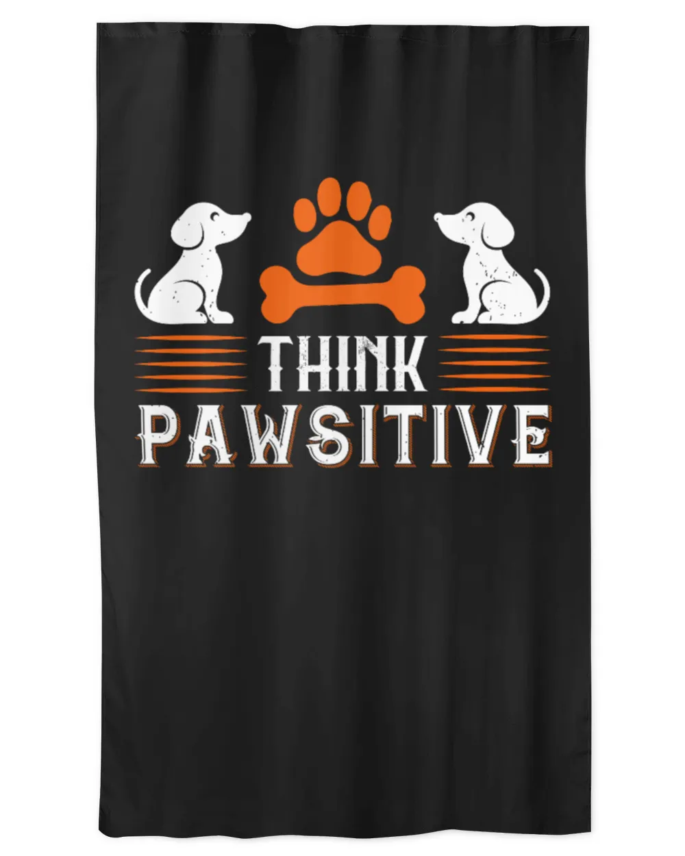 Think Pawsitive Dog Lover Personalized Grandpa Grandma Mom Sister