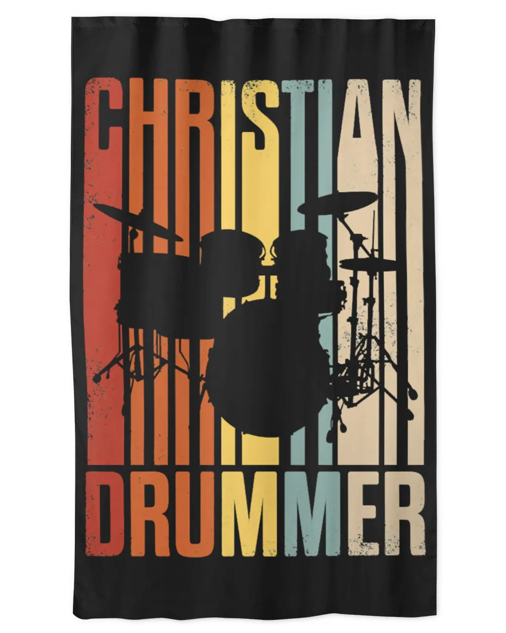 Drum Lover Christian Drummer Hobby Church Worship Drum Player graphic 204 Drummer Drumming