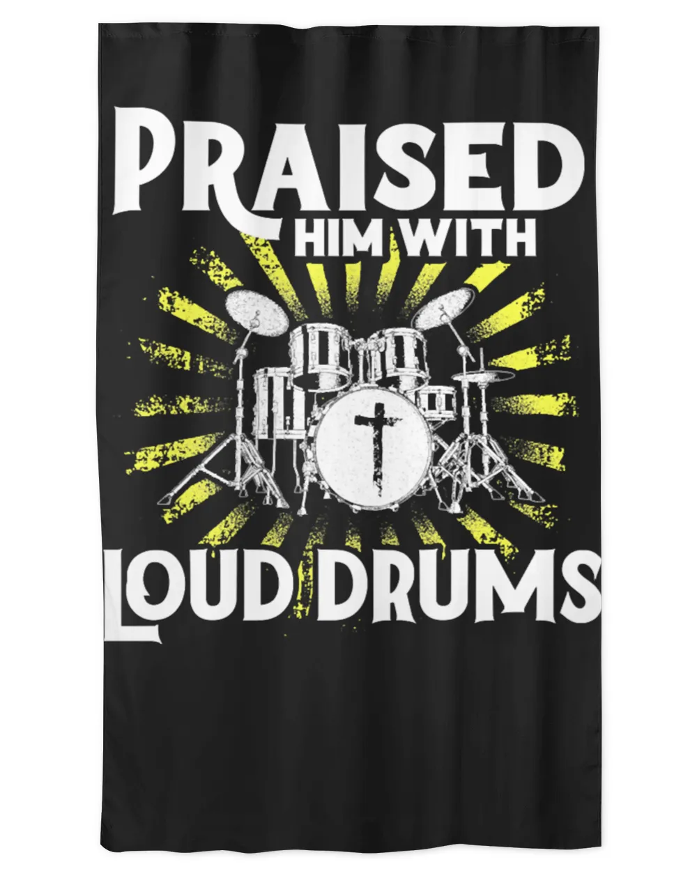 Drum Lover Christian Loud Praise Church Worship Drum Player graphic 256 Drummer Drumming