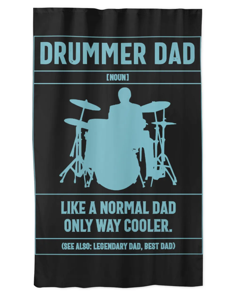 Drum Lover Dad Definition Like A Normal Dad Only Way Cooler Music Drum Lover Drummer Drumming