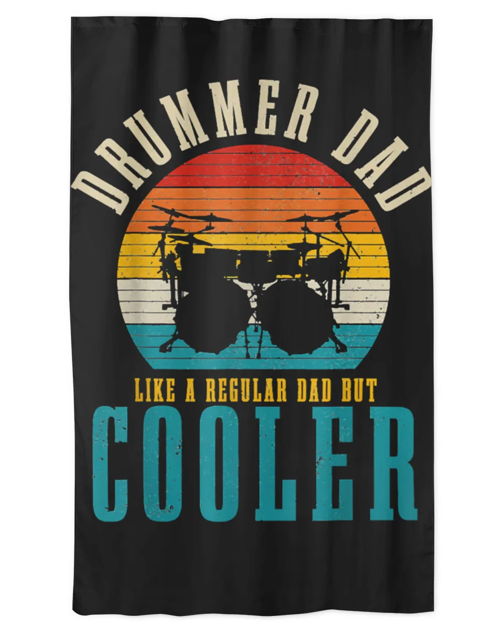 Drum Lover Dad Like A Regular Vintage Dad Fathers Day 273 Music Drum Lover Drummer Drumming