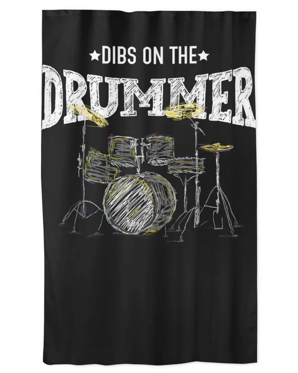 Drum Lover Dibs On The Fathers Day Funny for Lovers Music Drum Lover Drummer Drumming