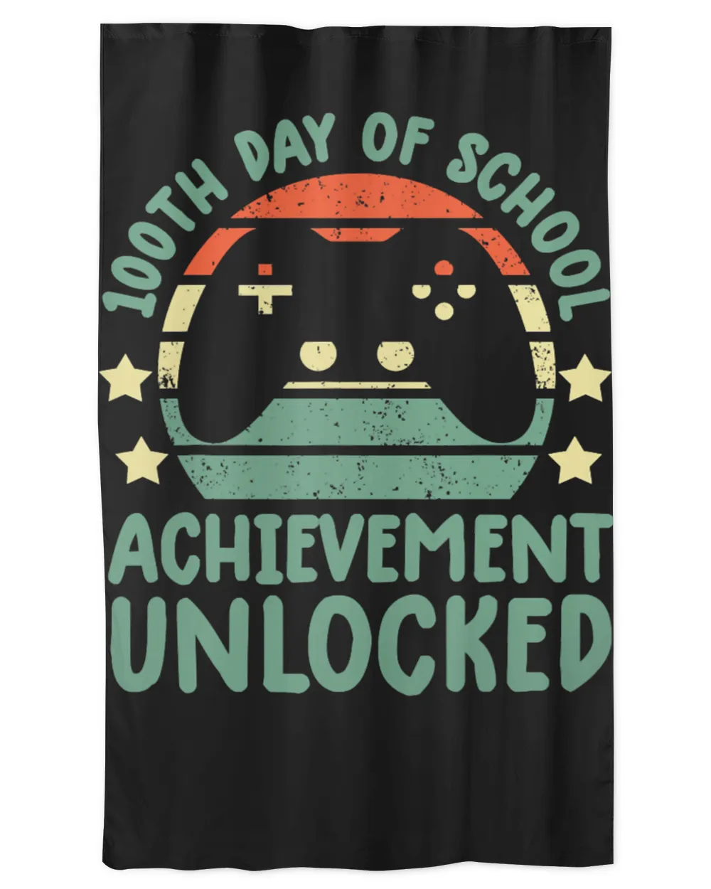Game Gaming 100th day of school achievement unlocked For Kids Video Game 84 Gamer Loving Game