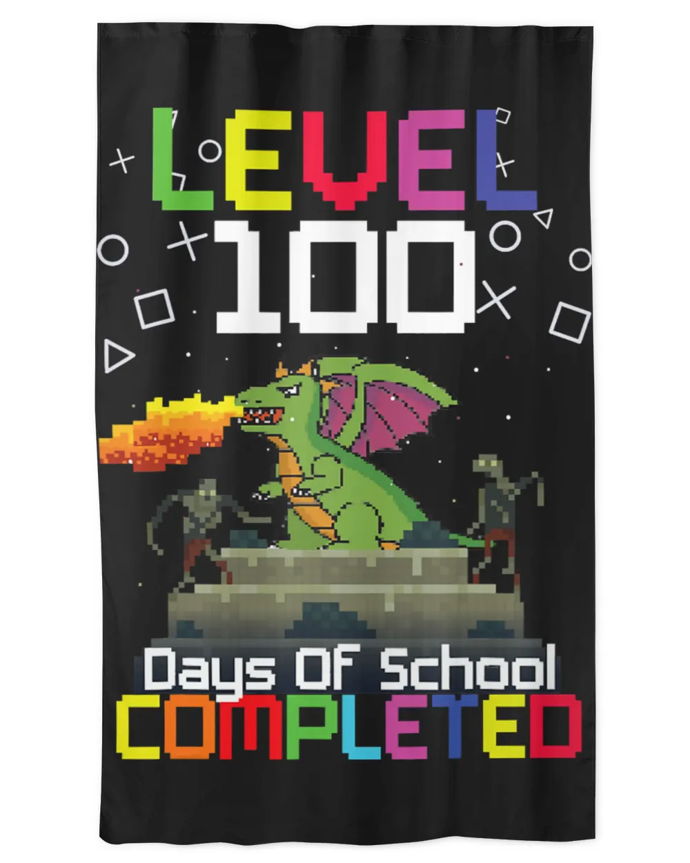 Game Gaming 100th Day Of School For Boys Level Completed Video Game Boy 263 Gamer Loving Game