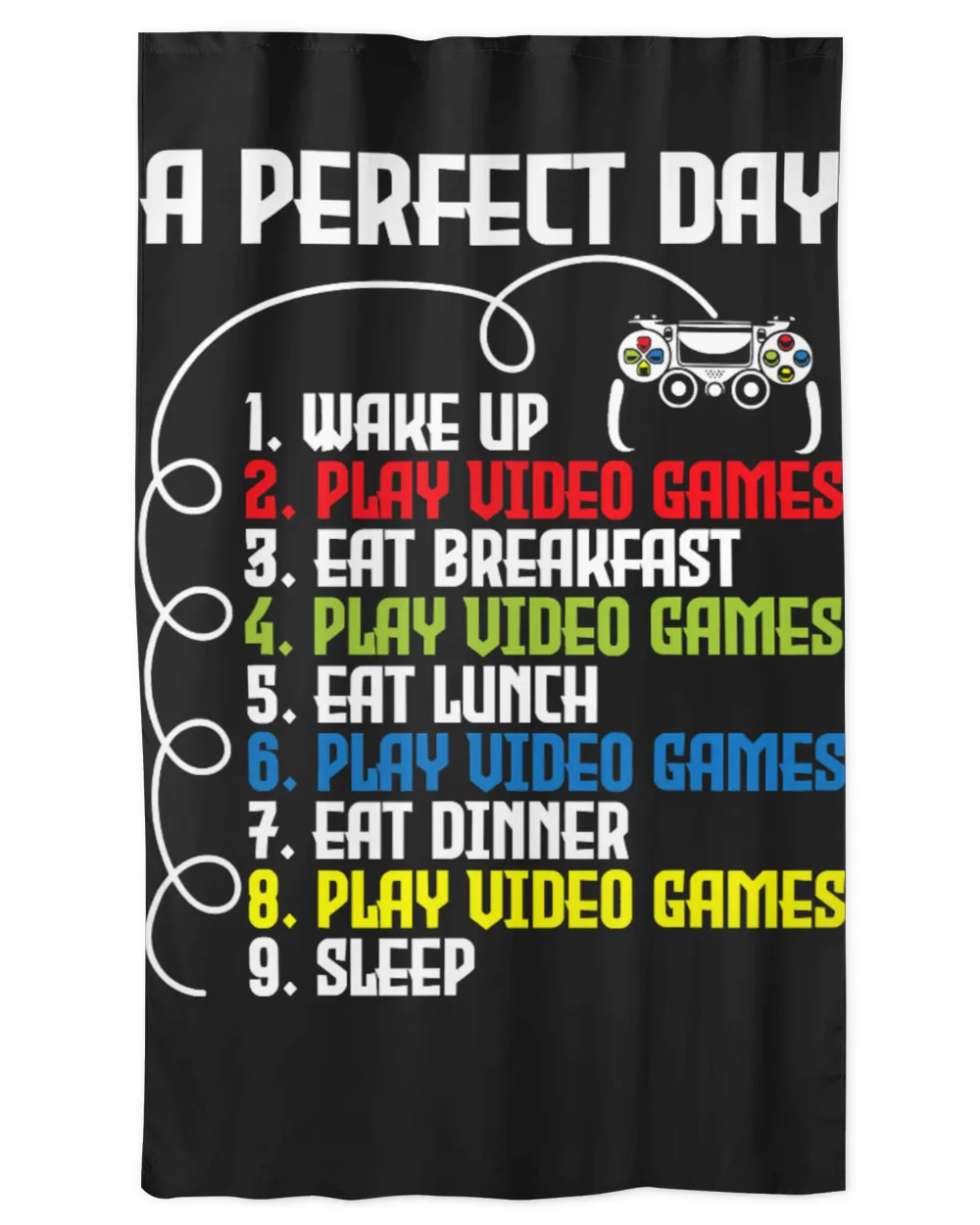 Game Gaming A Perfect Day Funny Gaming Gamer Video Game 152 Gamer Loving Game
