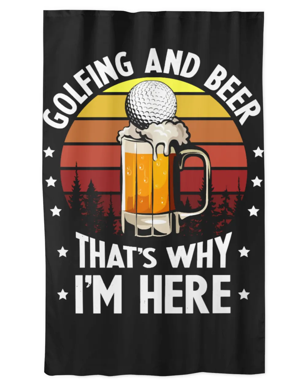 Golf Golfer And Beer Thats Why Im Here Funny Golf 178 Golflife