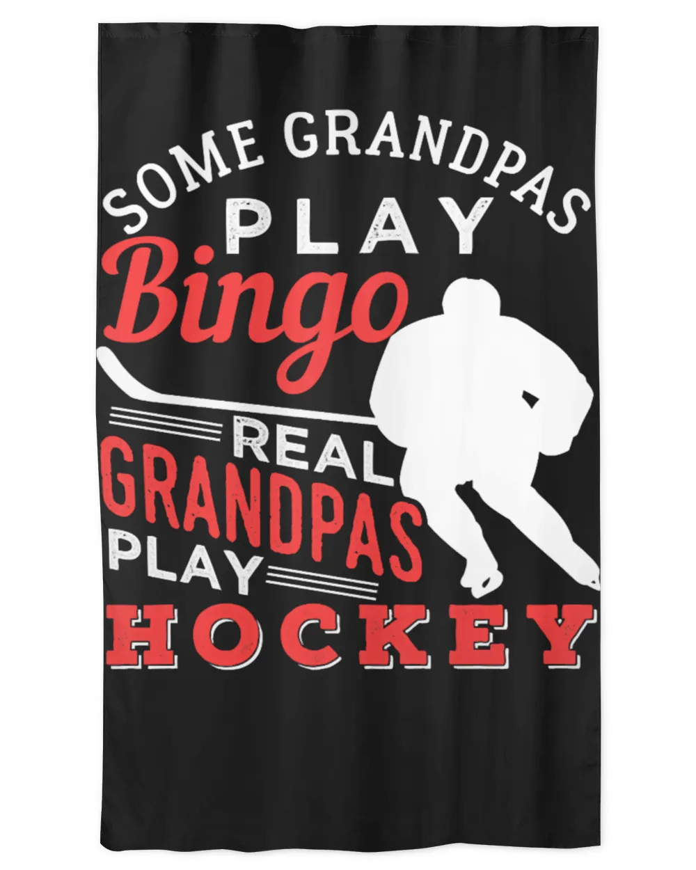 Hockey Cool Hockey Playing Grandpa 367 player