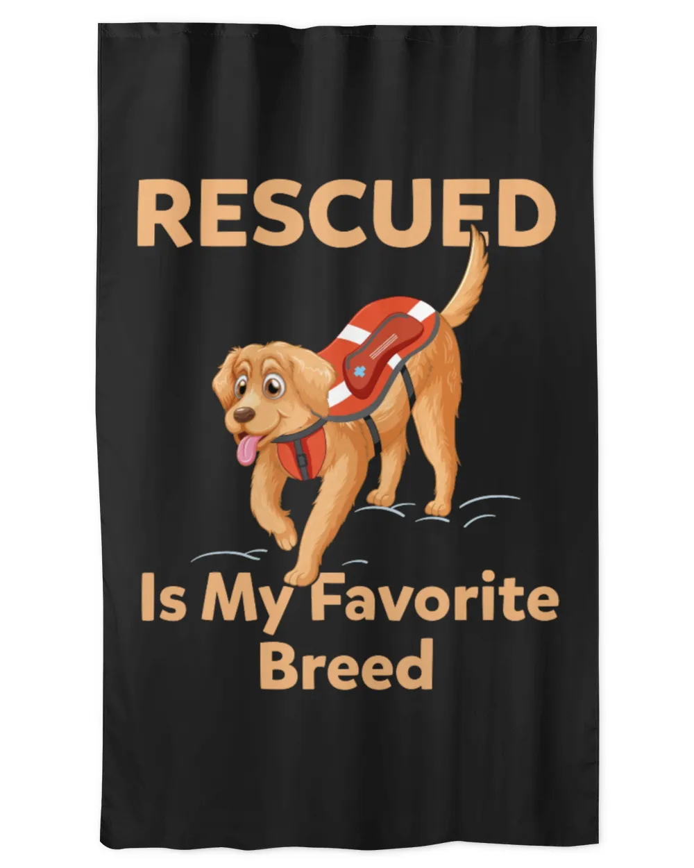 Rescued Is My Favorite Breed Personalized Grandpa Grandma Mom Sister For Dog Lovers