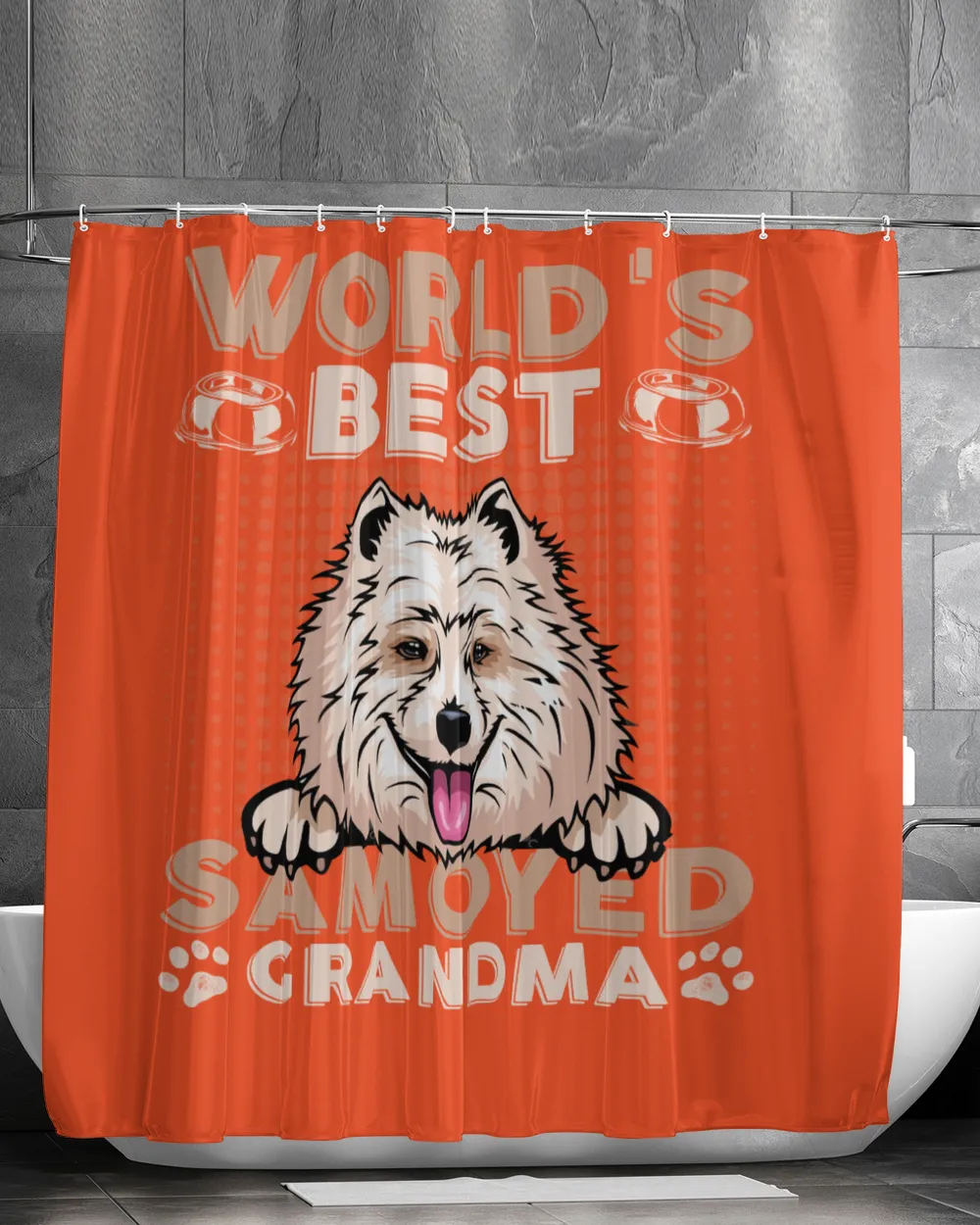 Samoyed Dog - World's Best Samoyed Grandma