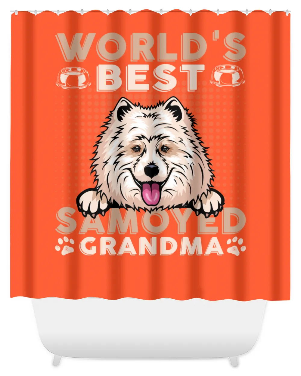 Samoyed Dog - World's Best Samoyed Grandma