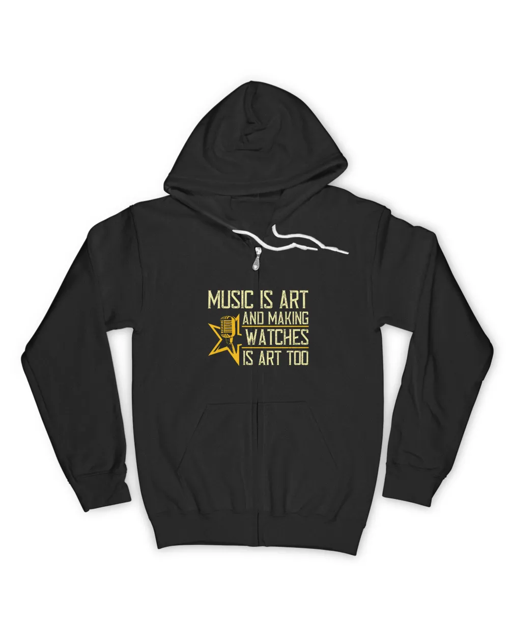 Music Is Art  And Making Watches Is Art Music T-Shirt