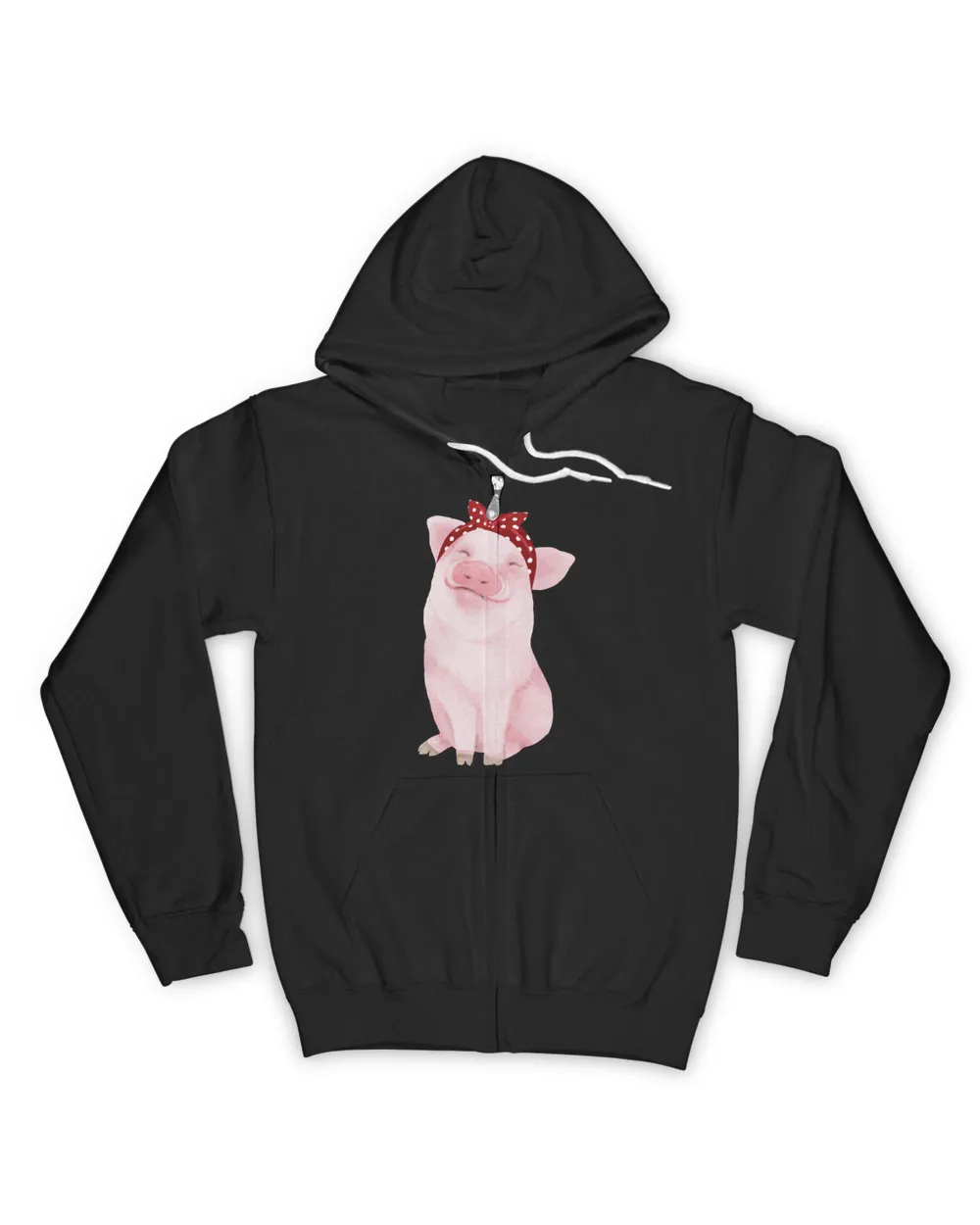 Pig Adorable Pig in a Bandana Funny Pig250 cattle