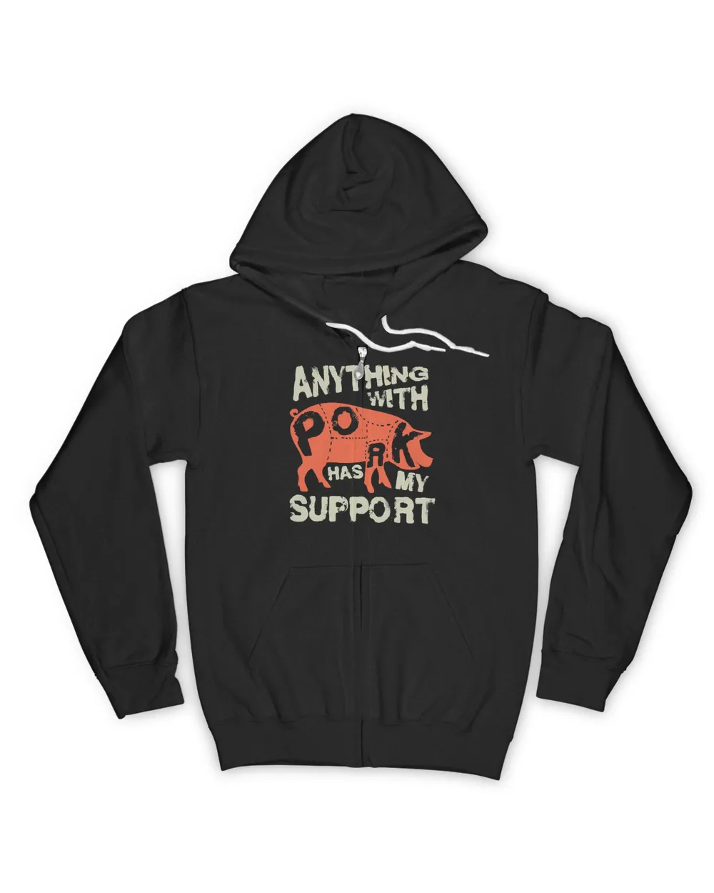 Pig Anything With Pork Has My Support Cuts Bacon Lovers 37 cattle