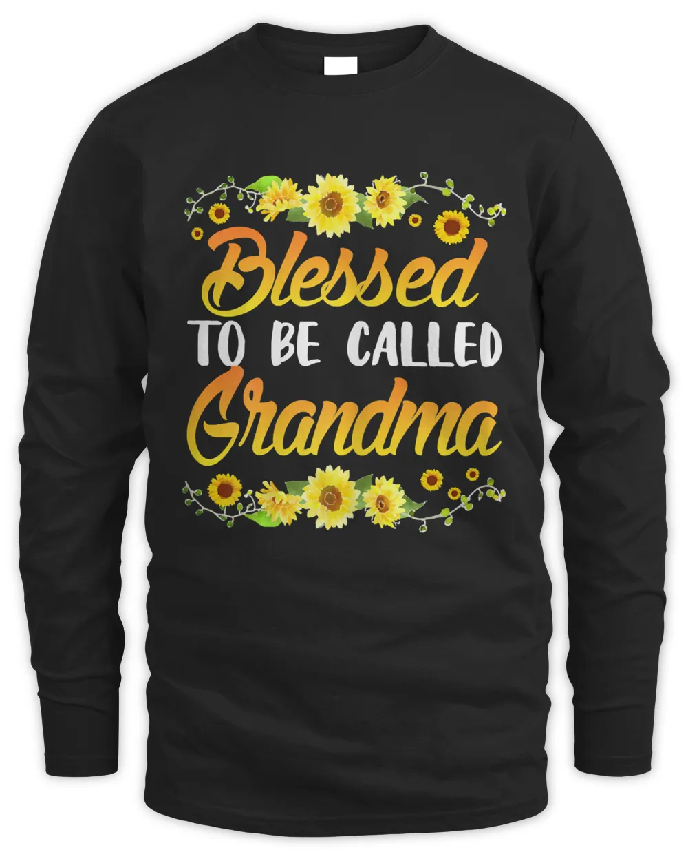Mother Womens Xmas Blessed To Be Called Grandma Sunflower Mothers day187