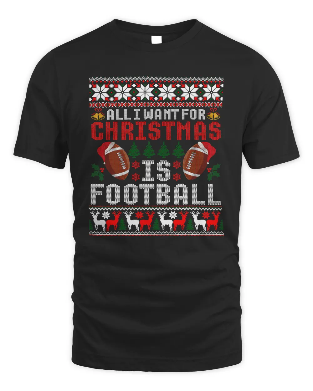 Football I Want for Christmas is Football Ugly Football Christmas 113