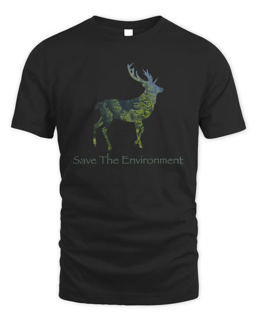 Deer Save The Environment Deer Silhouette Environmental Protection 55