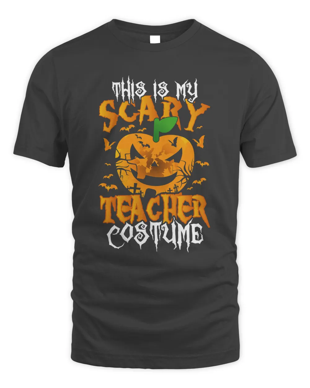 Halloween This is My Scary Teacher Costume 108 Pumpkin