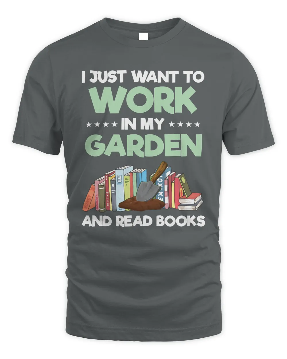 Book Work In Garden And Read Books Hobby Gift Idea 329 booked