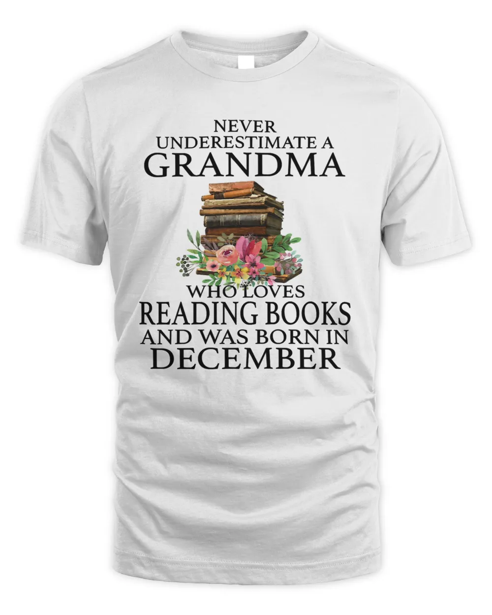 Book Never Underestimate a Grandma who loves Reading Books and was born in December 567 booked